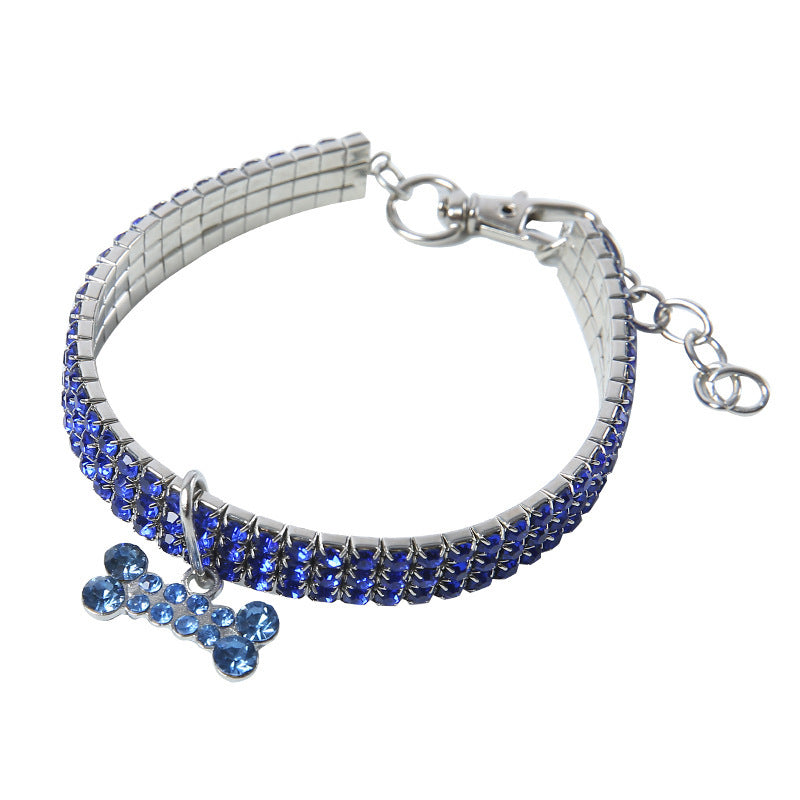 “Glamorous Bling Collars for Small Dogs and Cats - Doggy-Dog world