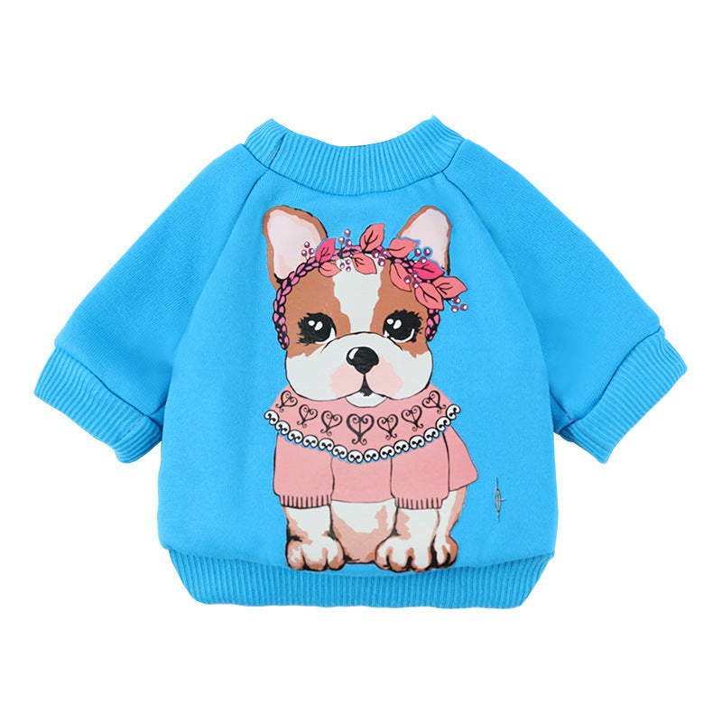 Pet Two Legged Hoodie Polyester Clothing For Dogs - Doggy-Dog world