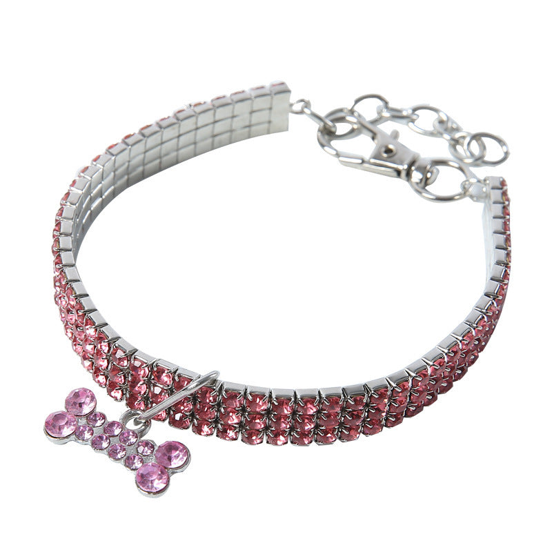 “Glamorous Bling Collars for Small Dogs and Cats - Doggy-Dog world