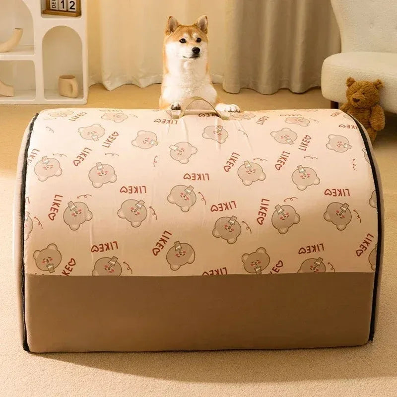 Warm & Comfortable Dog Bed for Medium to Large Dogs - Doggy-Dog world