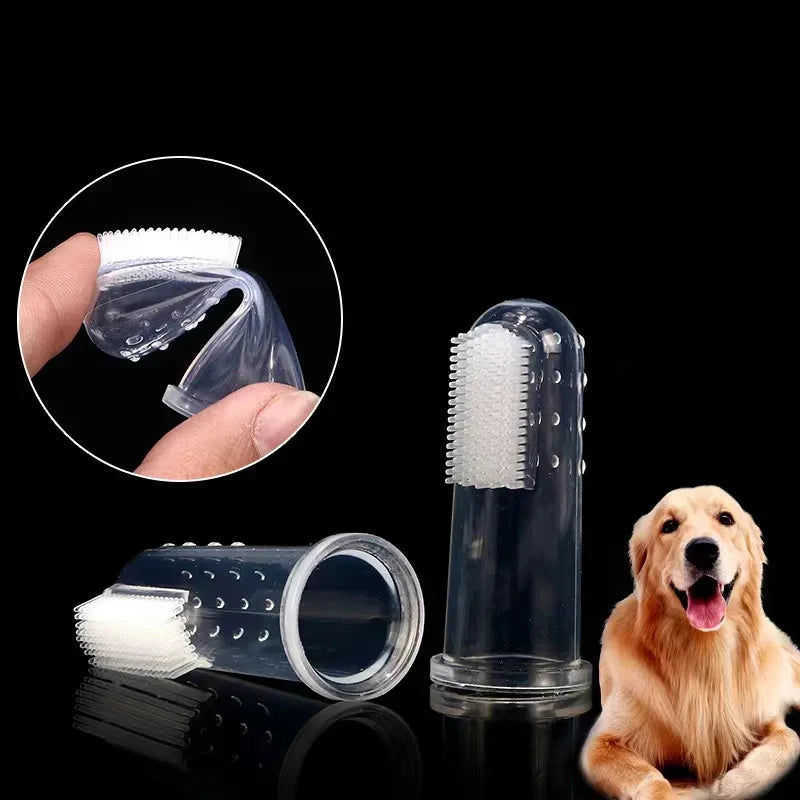 Premium Soft Pet Finger Toothbrush – Ultimate Dental Care for Your Dog - Doggy-Dog world