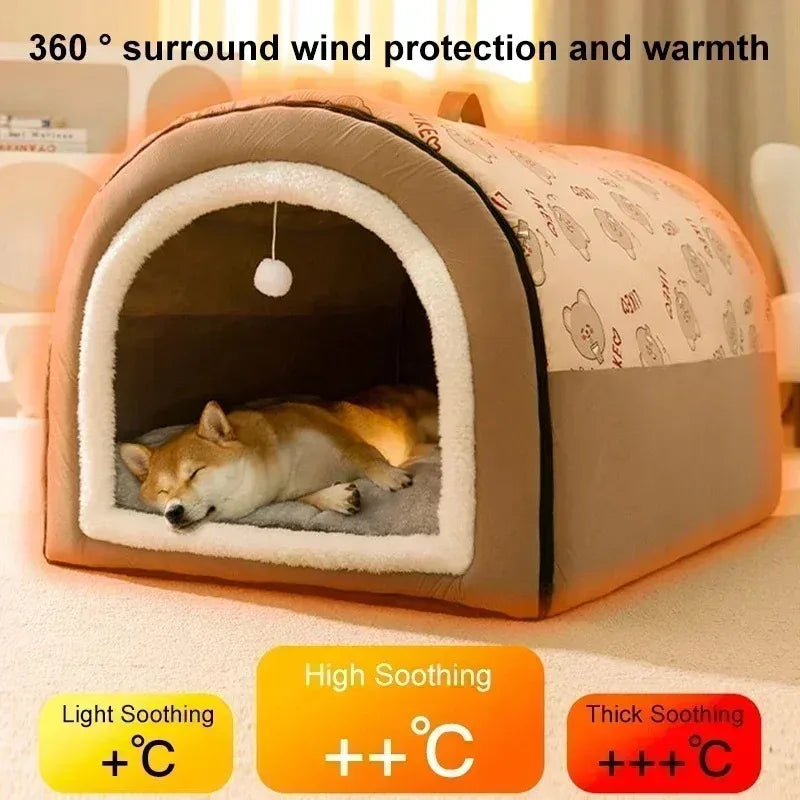 Warm & Comfortable Dog Bed for Medium to Large Dogs - Doggy-Dog world