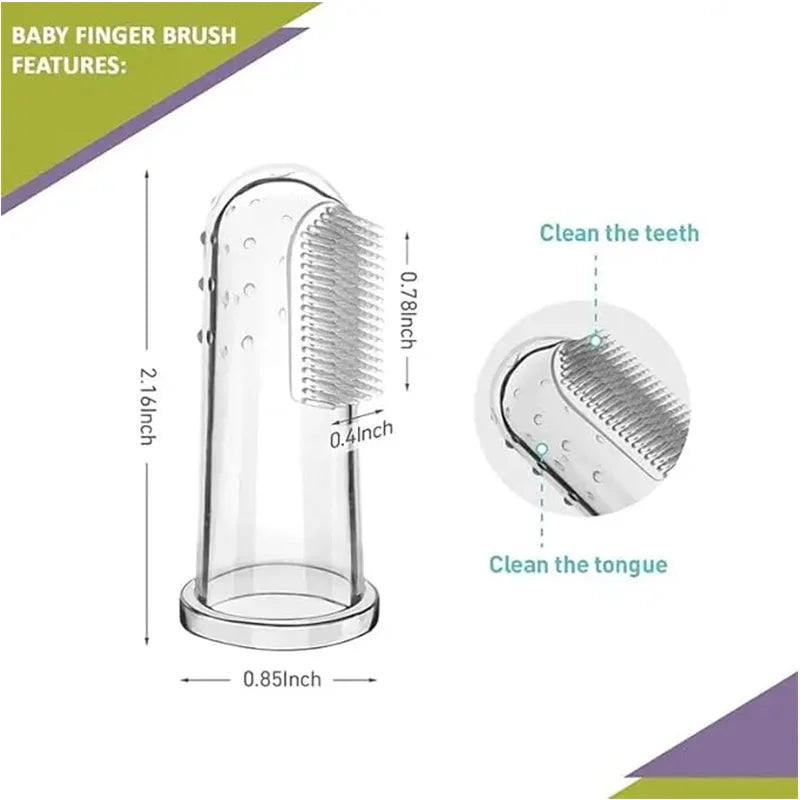 Premium Soft Pet Finger Toothbrush – Ultimate Dental Care for Your Dog - Doggy-Dog world