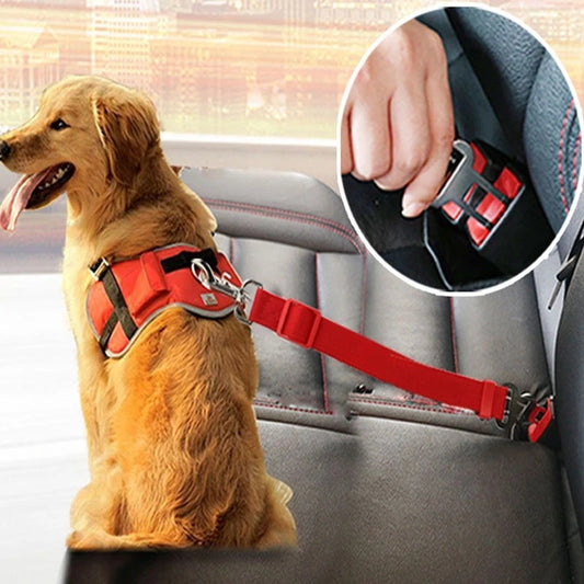 Dog Car Seat Belt & Harness – Ultimate Safety for Traveling Pets - Doggy-Dog world