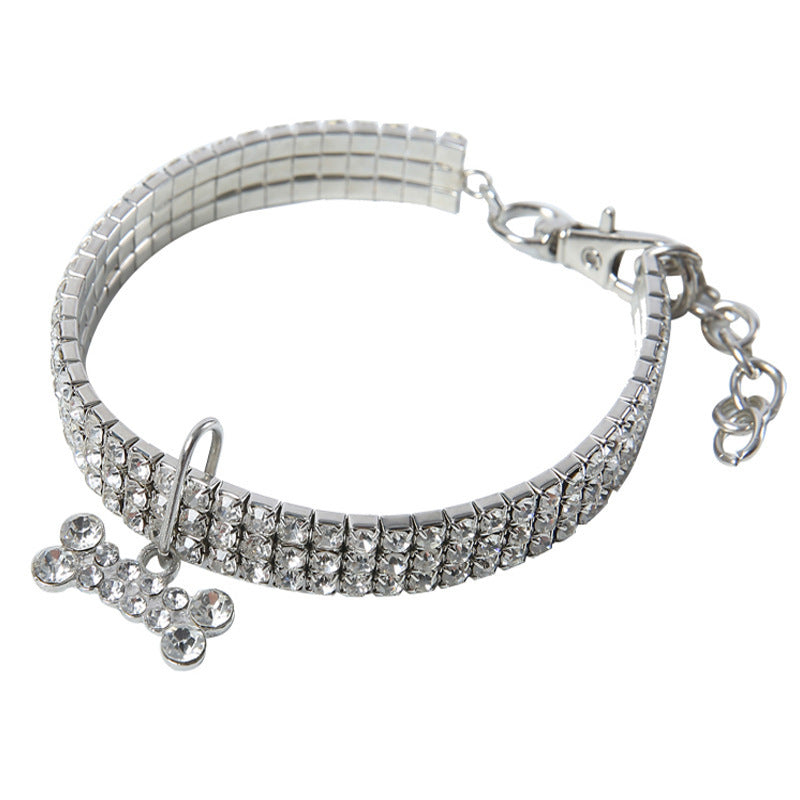 “Glamorous Bling Collars for Small Dogs and Cats - Doggy-Dog world