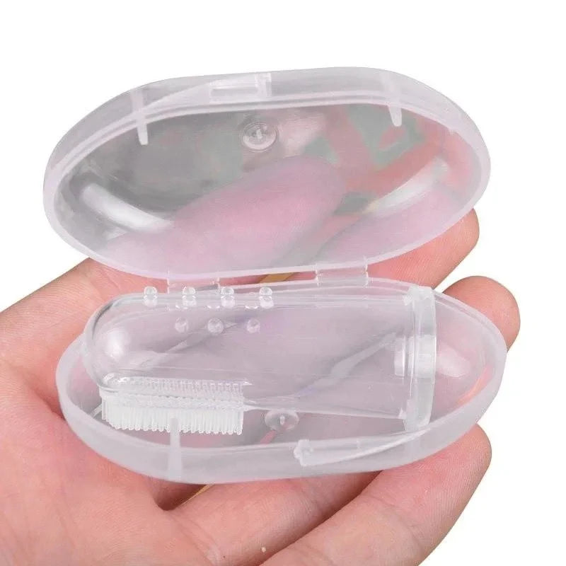 Premium Soft Pet Finger Toothbrush – Ultimate Dental Care for Your Dog - Doggy-Dog world