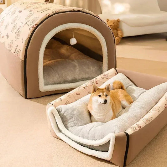 Warm & Comfortable Dog Bed for Medium to Large Dogs - Doggy-Dog world