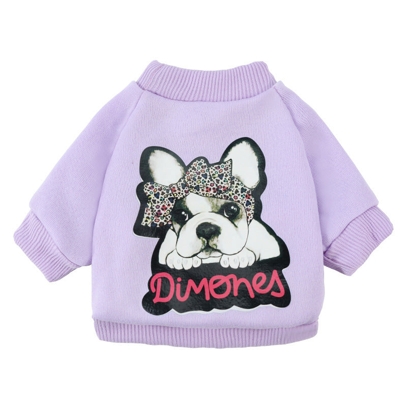 Pet Two Legged Hoodie Polyester Clothing For Dogs - Doggy-Dog world