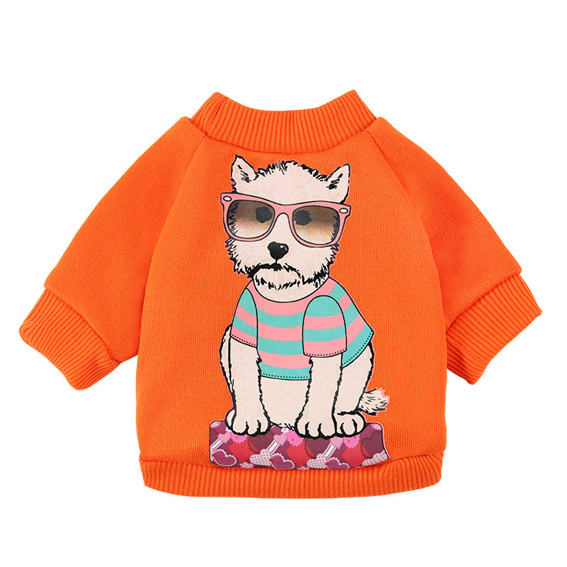 Pet Two Legged Hoodie Polyester Clothing For Dogs - Doggy-Dog world